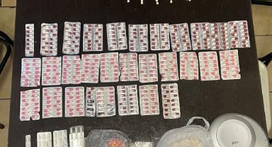 Beyoğlu'nda baskında 3.5 kilogram uyuşturucu madde yakalandı