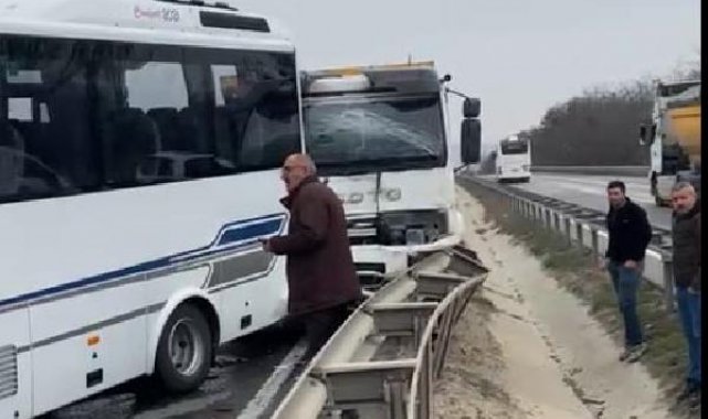 Bilecik'te zincirleme kaza: 11 yaralı