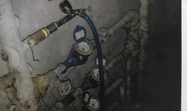 Bina yöneticisine kaçak su kullanımından 3 ay 10 gün hapis