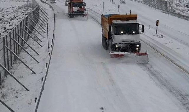 Bingöl'de kar yağışı