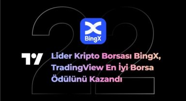 BingX'e 'TradingView En İyi Borsa' ödülü