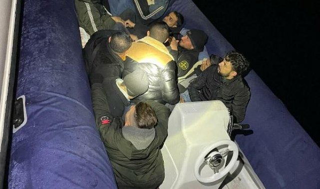 Bodrum açıklarında 40 kaçak göçmen yakalandı