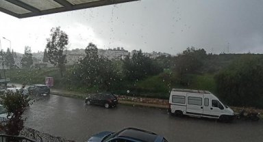 Bodrum'da sağanak etkili oldu