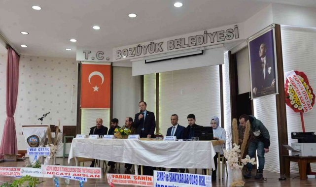 Bozüyük'te Esnaf ve Sanatkarlar Kredi ve Kefalet Kooperatifi seçimleri yapıldı