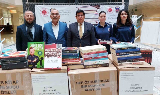 Cezaevine 2 bin kitap bağışı