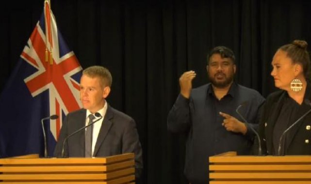 Chris Hipkins: Ardern'e yapılan taciz nefret uyandırıcı