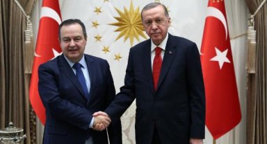 Cumhurbaşkanı Erdoğan, Sırbistan Dışişleri Bakanı Dacic'i kabul etti