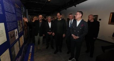 Cumhurbaşkanı Sözcüsü İbrahim Kalın 'Türk Resminin Panoraması Sergisi"nin açılışına katıldı