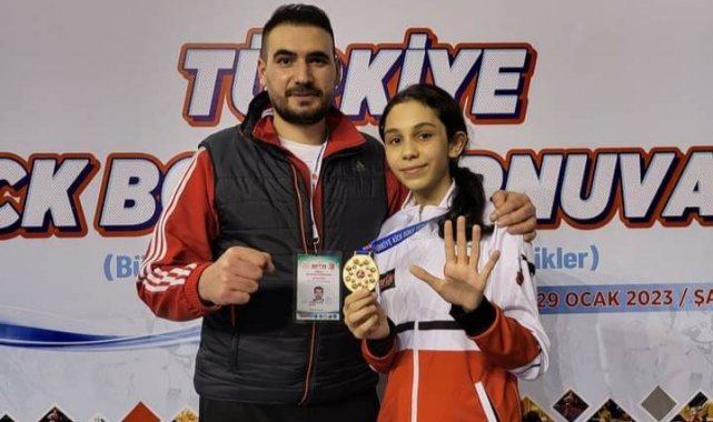 Dadaş kızı İkbal 5. kez Türkiye Şampiyonu oldu