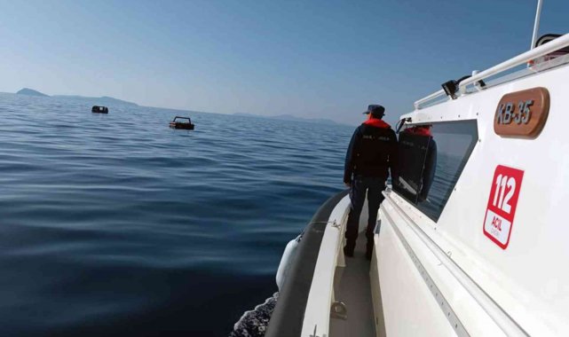 Datça'da 33 düzensiz göçmen kurtarıldı