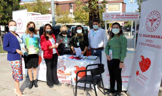 Denizli organ bağışında Türkiye birincisi oldu