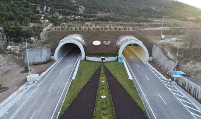 Denizli'de Honaz Tüneli ve çevre yolu yarın açılıyor