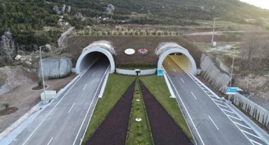 Denizli'de Honaz Tüneli ve çevre yolu yarın açılıyor
