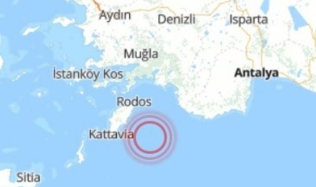 Deprem Muğla ve Aydın'da hissedildi