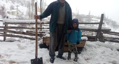 Doğu Akdeniz'de yüksek kesimler bembeyaz oldu