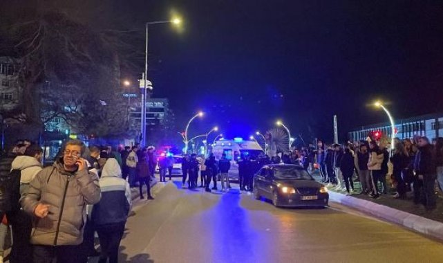 Edirne'de otomobilin çarptığı 3 yaya yaralandı