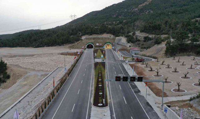 Ege ve Akdeniz'i birbirine bağlayan Honaz Tüneli açılıyor