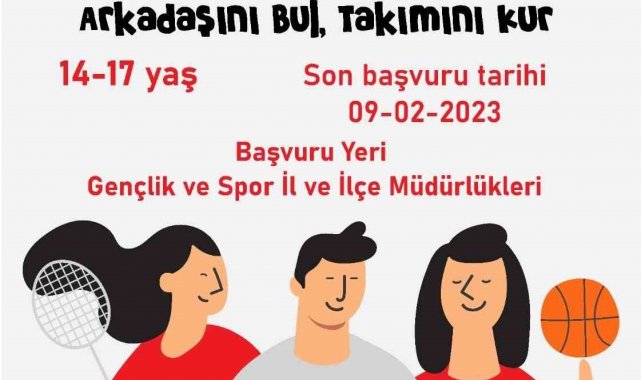 Elazığ'da 'Arkadaşını Bul, Takım Kur' projesi hayata geçiyor