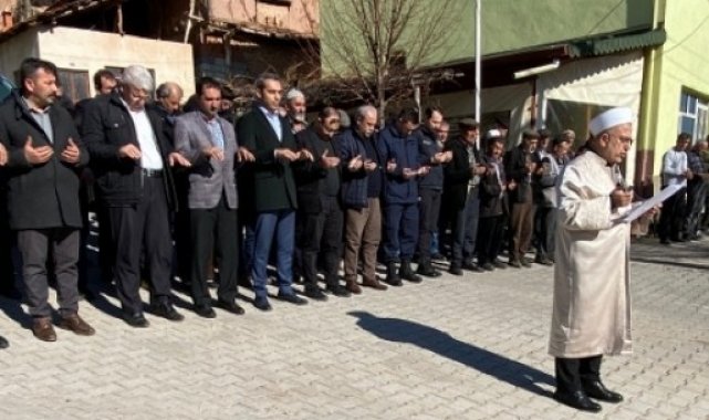 Emet Samrık köyünde yağmur duası