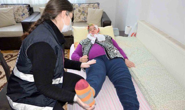Engelli hastalara fizik tedavi hizmeti