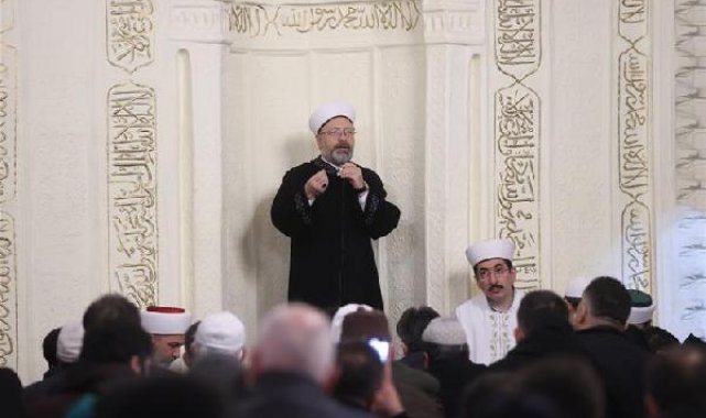 Erbaş: Kur'an'a düşman değil, dost olun