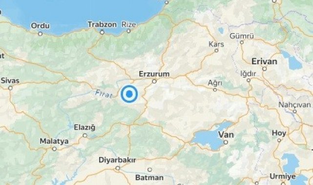 Erzincan'da gece hafif şiddetli 3 deprem yaşandı