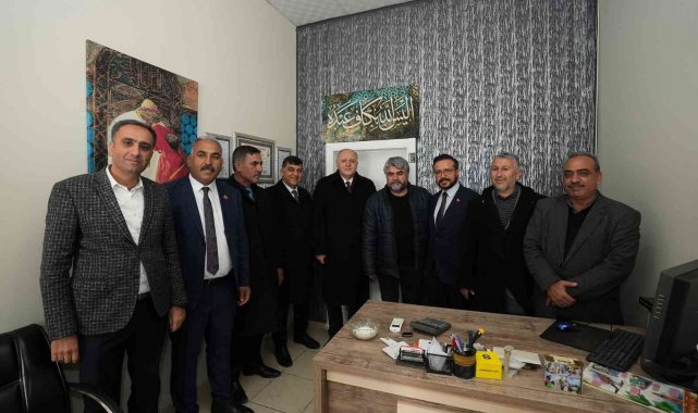 Fadıloğlu ile Koçer, esnafı projeleri inceledi