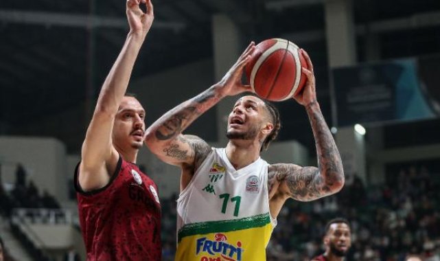 Frutti Extra Bursaspor - Gaziantep Basketbol: 85-82