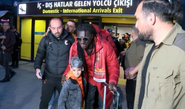 Galatasaray kafilesi Giresun'da