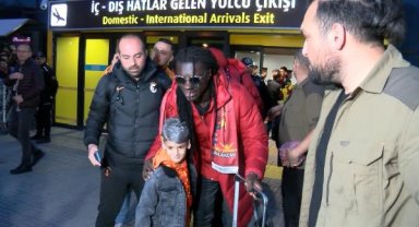 Galatasaray kafilesi Giresun'da