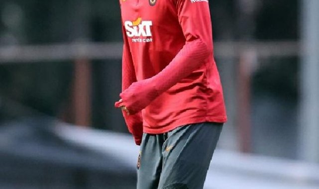 Galatasaray'da Kaan Ayhan takımla ilk antrenmanına çıktı
