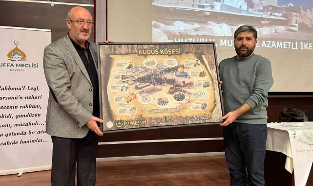 GazeteciYazar ve Savaş Muhabiri Adem Özköse'den duygu yüklü konferans