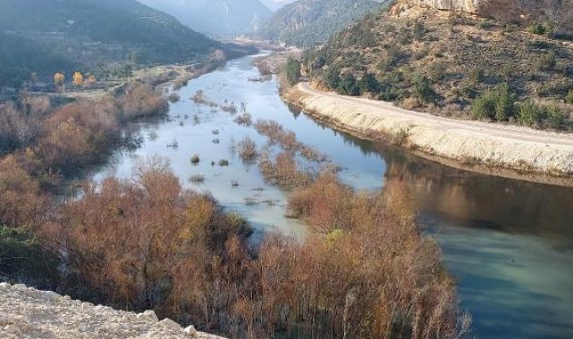 Göksu Nehri'nin rengi, yine siyaha döndü