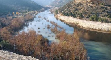 Göksu Nehri'nin rengi, yine siyaha döndü
