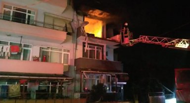 Gölcük'te doğalgaz patlaması; yaralananlar var