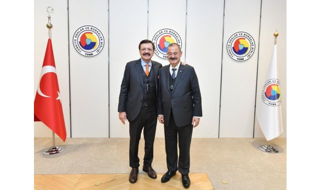 GSO'dan TOBB Başkanı Hisarcıklıoğlu'na ziyaret