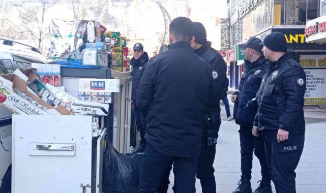 Hakkari'de kaçak sigara denetimi