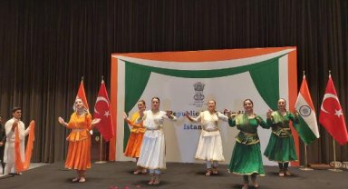 Hindistan Cumhuriyet Bayramı'nın 74'üncü yılı İstanbul'da kutlandı