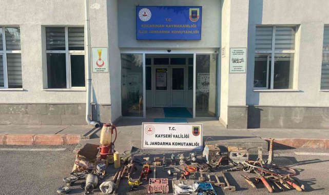 Hırdavatçı değil, hırsızın aracı