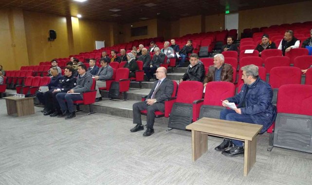 Hisarcık'ta İl Afet ve Risk Azaltma Planı toplantısı