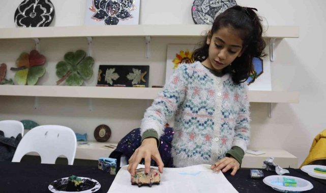 İZGİM'de çocuk atölyeleri başladı