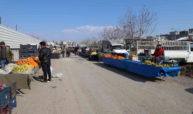 Kahta'da yeni bir semt pazarı daha kuruldu