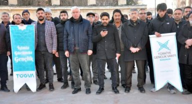Karaman'da İsveç'te Kur'an-ı Kerim yakılmasına tepki