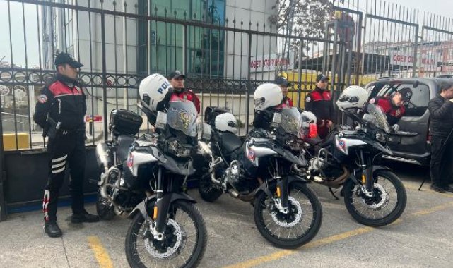 Kartal İlçe Emniyet Müdürlüğü 17 yeni aracı filosuna ekledi