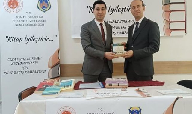 Kaymakam Maslak, kitap bağışı kampanyasına katıldı