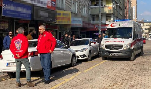 Kayseri'de esnafın sopalı kavgasında 2 yaralı