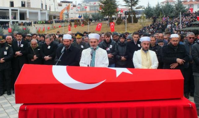 Kaza şehidi er Ali Arslan, Yozgat'ta son yolculuğuna uğurlandı