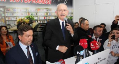 Kılıçdaroğlu, İzmit'te kütüphane açılışına katıldı