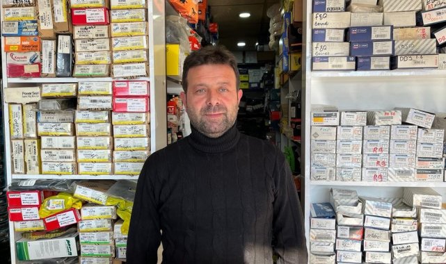 Kış ayları yedek parça satışı yapan esnafın yüzünü güldürdü