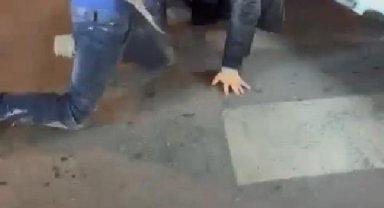 Küçükçekmece'de 'aracıma çarptın' kavgası